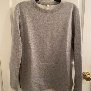 Gray Lululemon Crew Neck Sweatshirt